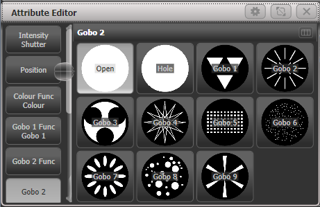 Gobo Selection