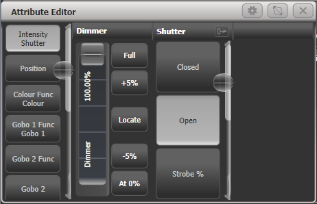 Intensity Shutter