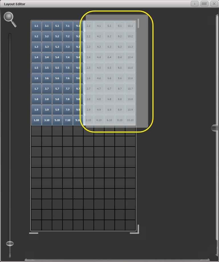 Layout Editor - Selecting Fixtures