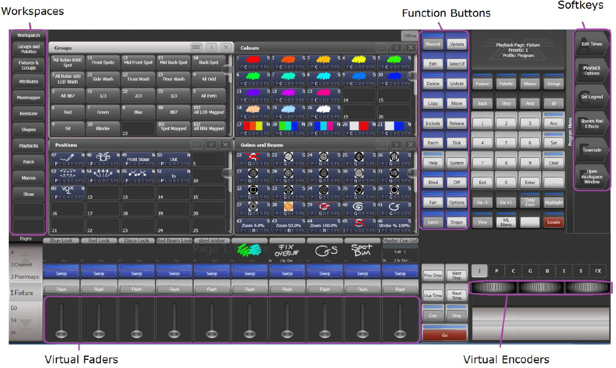 Titan Go User Interface