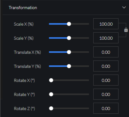 Layer Options Playback Area