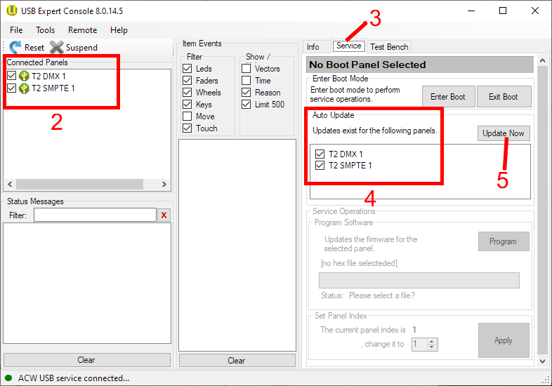 USB Expert Panel Update