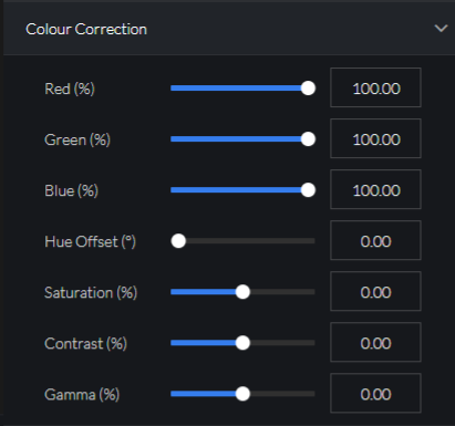 Layer Options Playback Area